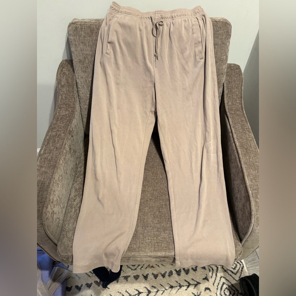 Women’s Hastings & Smith Taupe Knit Lounge Pants / Joggers - Medium